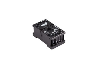 RS1 Serisi 11 Pin 10A Plug-in IP40 MS70 Siyah Güç Rölesi Soketi